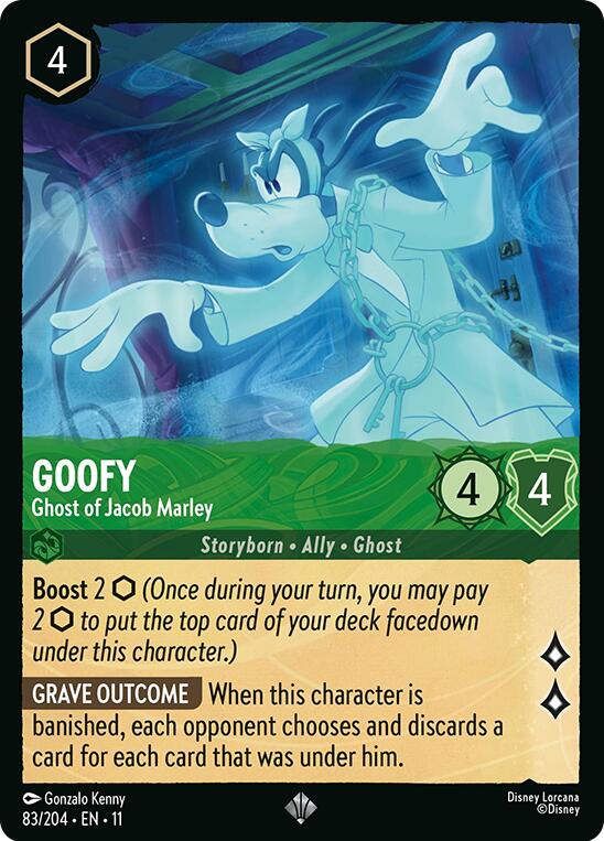 Goofy - Ghost of Jacob Marley (83/204) [Winterspell] | Black Swamp Games