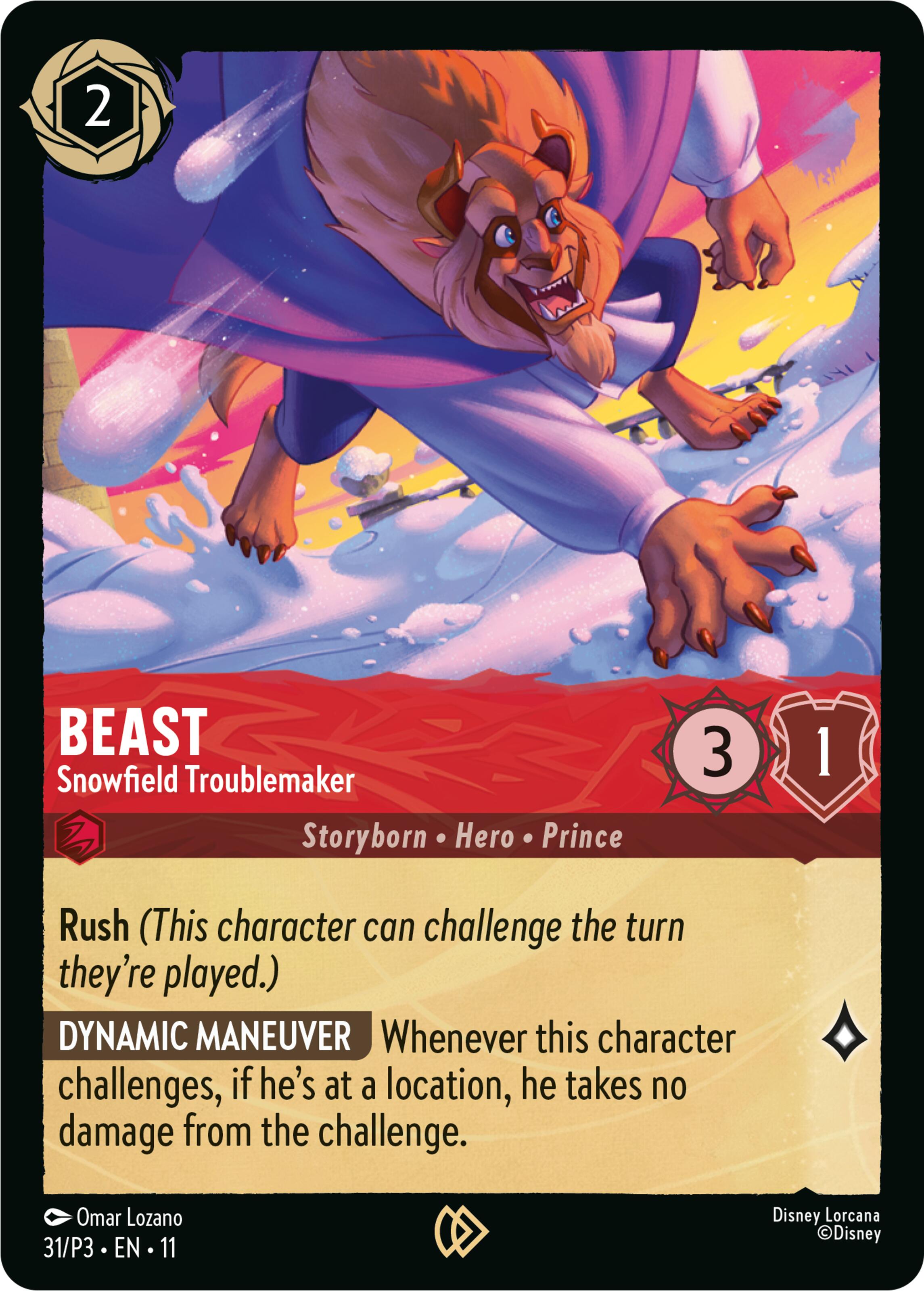 Beast - Snowfield Troublemaker (31) [Promo Cards] | Black Swamp Games