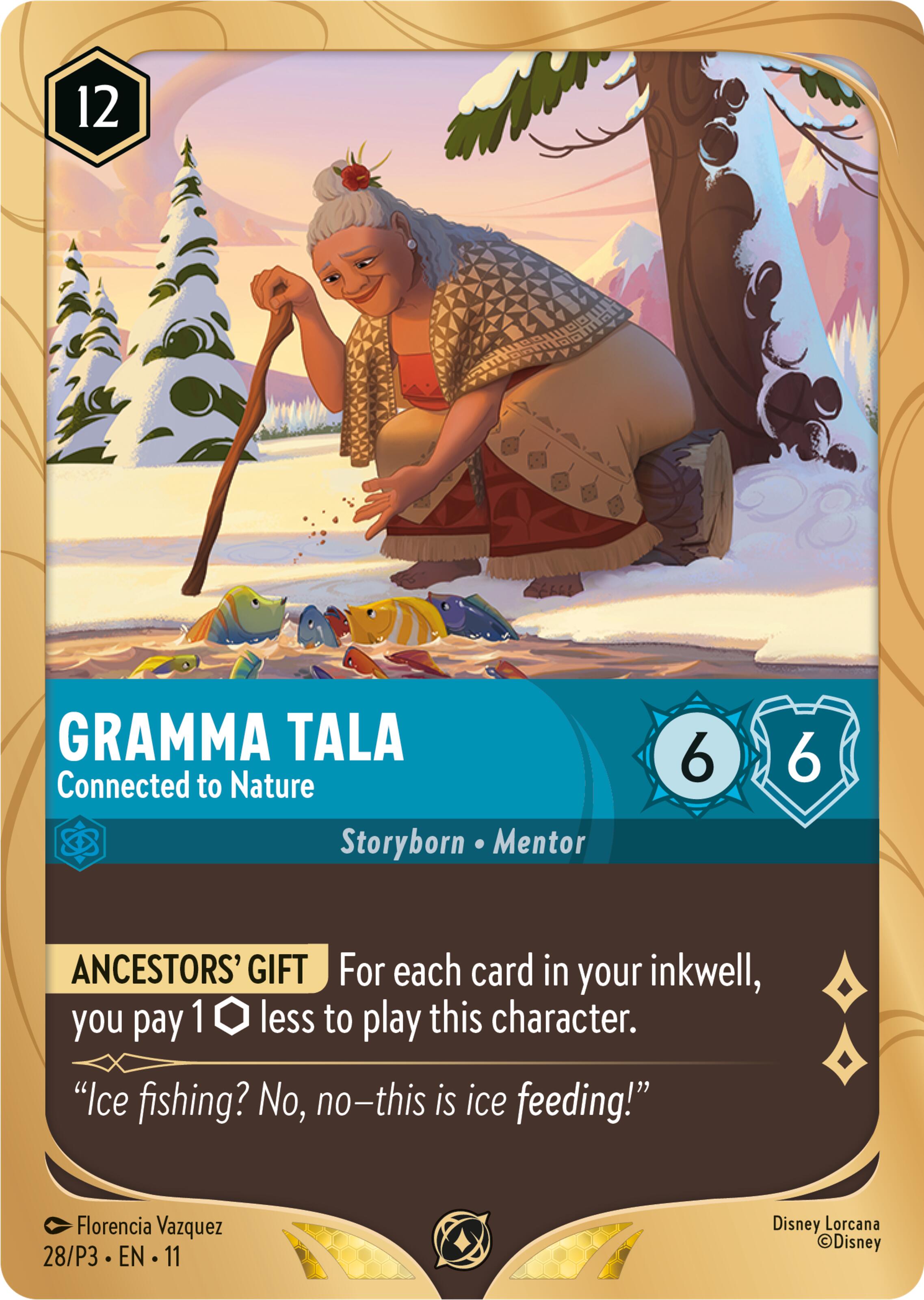 Gramma Tala - Connected to Nature (28) [Promo Cards] | Black Swamp Games