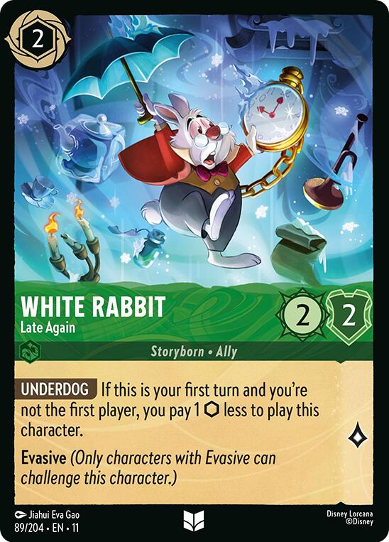 White Rabbit - Late Again (89/204) [Winterspell] | Black Swamp Games