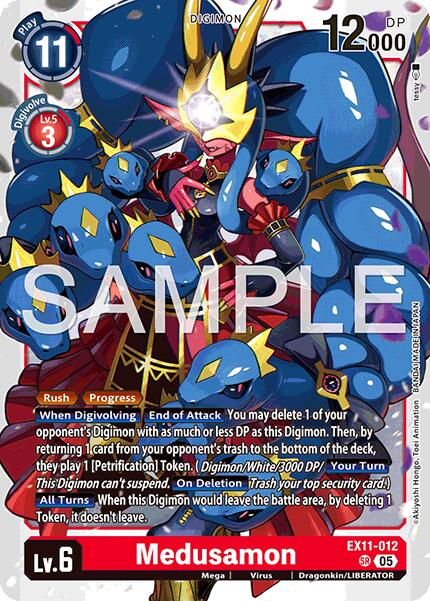 Medusamon [EX11-012] [Dawn of Liberator] | Black Swamp Games