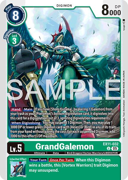 GrandGalemon [EX11-032] [Dawn of Liberator] | Black Swamp Games