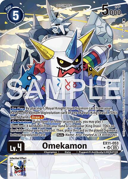 Omekamon [EX11-053] (Alternate Art) [Dawn of Liberator] | Black Swamp Games