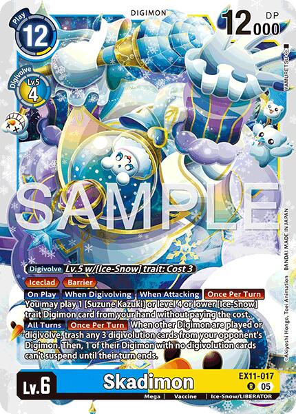 Skadimon [EX11-017] [Dawn of Liberator] | Black Swamp Games