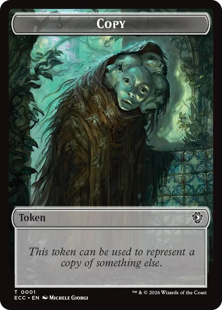 Copy // Elemental (0010) Double-Sided Token [Lorwyn Eclipsed Tokens] | Black Swamp Games
