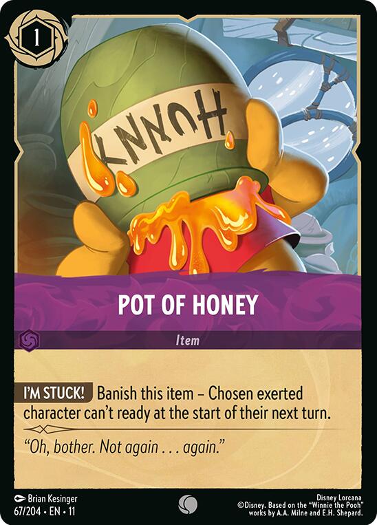 Pot of Honey (67/204) [Winterspell] | Black Swamp Games