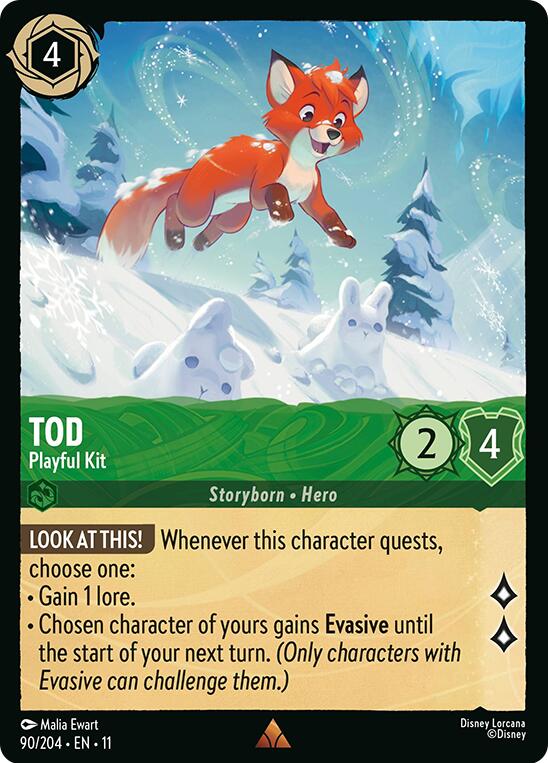 Tod - Playful Kit (90/204) [Winterspell] | Black Swamp Games