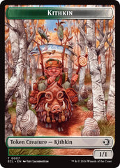Kithkin // Treasure Double-Sided Token [Lorwyn Eclipsed Tokens] | Black Swamp Games