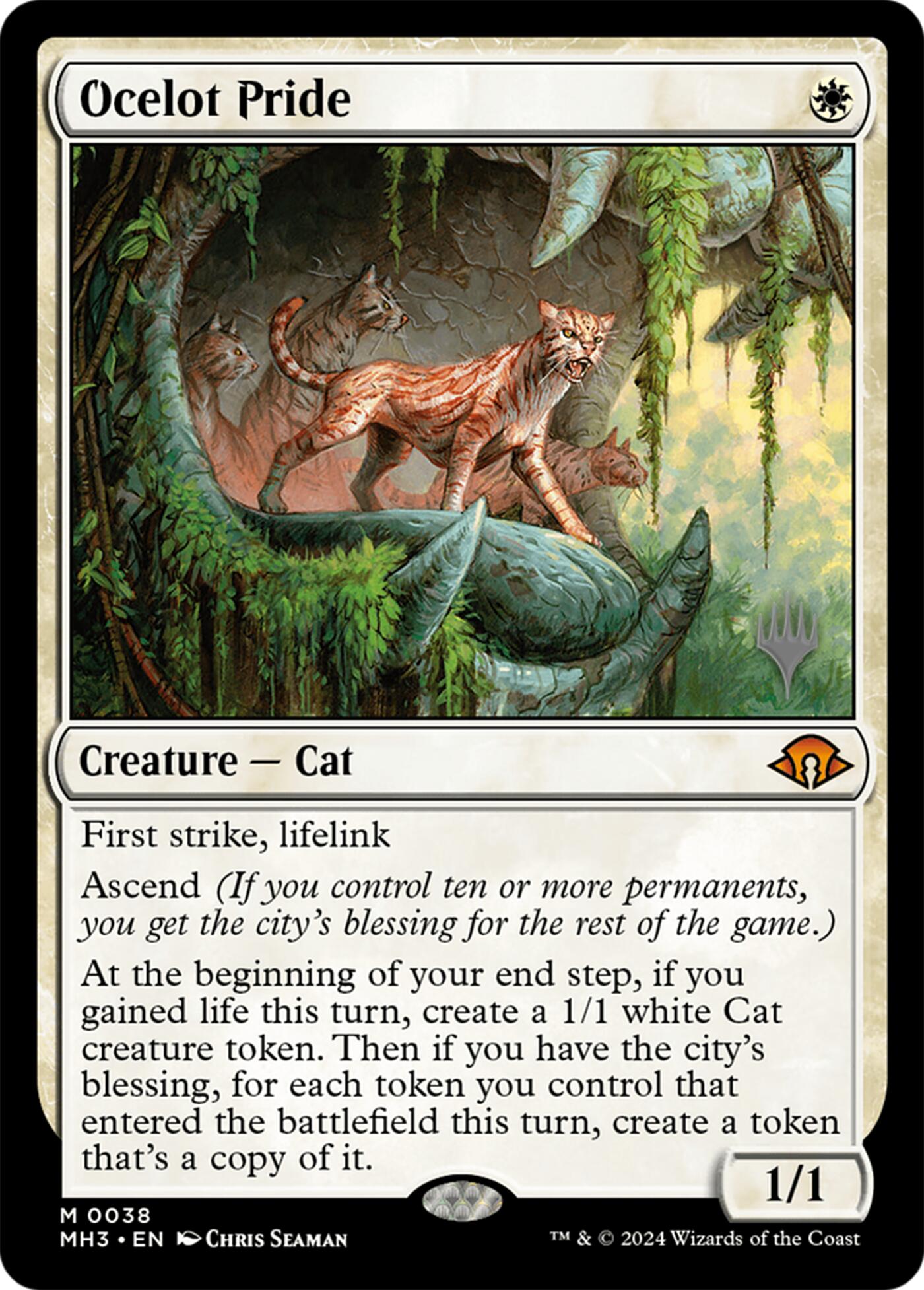 Ocelot Pride [Lorwyn Eclipsed Promos] | Black Swamp Games