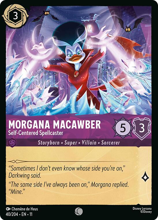 Morgana Macawber - Self-Centered Spellcaster (40/204) [Winterspell] | Black Swamp Games