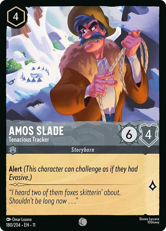Amos Slade - Tenacious Tracker (180/204) [Winterspell] | Black Swamp Games