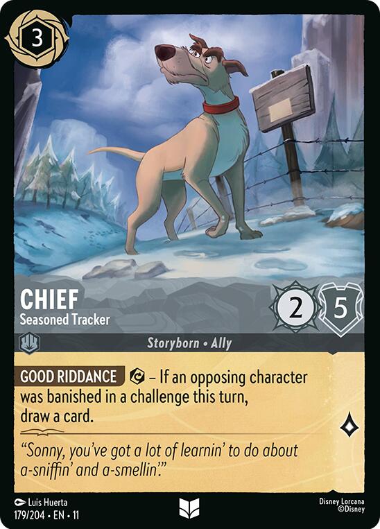 Chief - Seasoned Tracker (179/204) [Winterspell] | Black Swamp Games
