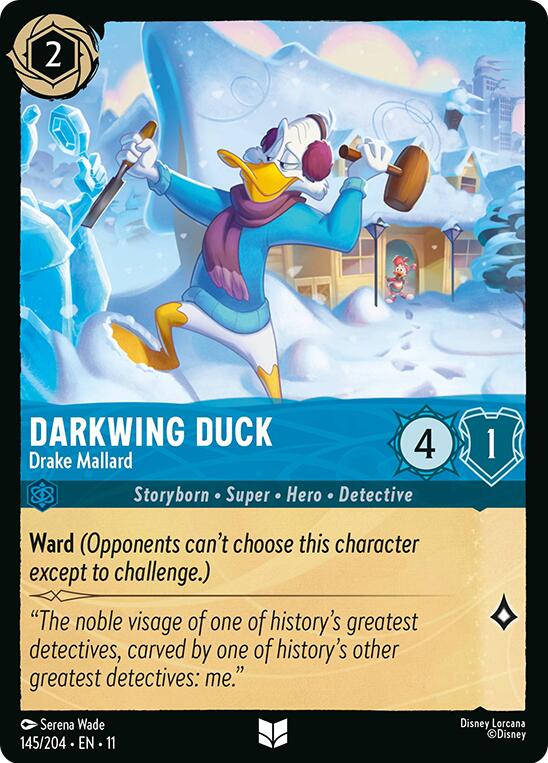 Darkwing Duck - Drake Mallard (145/204) [Winterspell] | Black Swamp Games