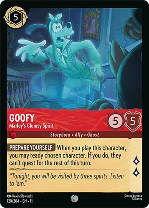 Goofy - Marley's Clumsy Spirit (120/204) [Winterspell] | Black Swamp Games