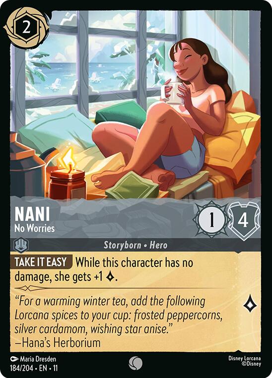 Nani - No Worries (184/204) [Winterspell] | Black Swamp Games