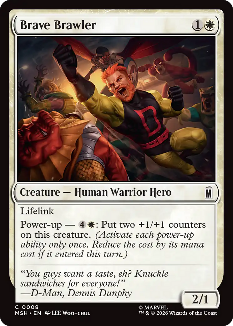 Brave Brawler [Marvel Super Heroes] | Black Swamp Games
