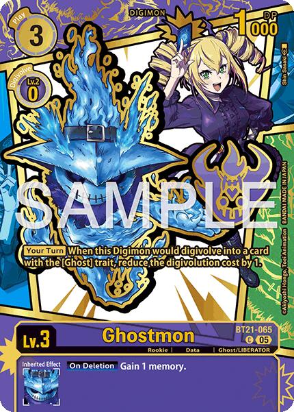 Ghostmon [BT21-065] (Rare Pull) [Dawn of Liberator] | Black Swamp Games