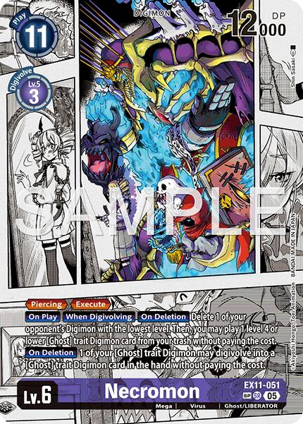 Necromon [EX11-051] (SP) [Dawn of Liberator] | Black Swamp Games