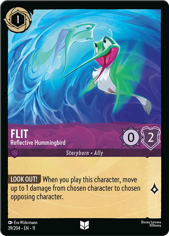 Flit - Reflective Hummingbird (39/204) [Winterspell] | Black Swamp Games