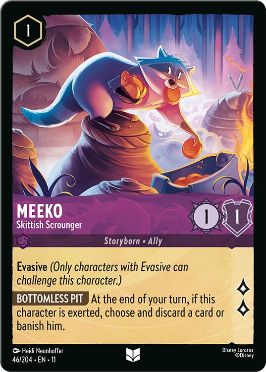 Meeko - Skittish Scrounger (46/204) [Winterspell] | Black Swamp Games