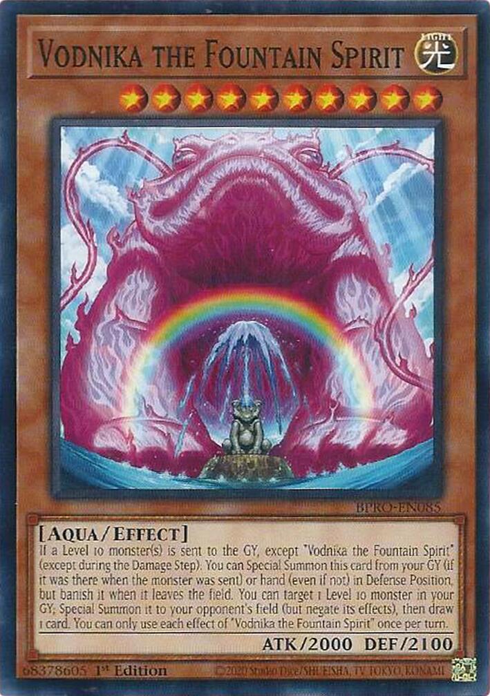 Vodnika the Fountain Spirit [BPRO-EN085] Common | Black Swamp Games