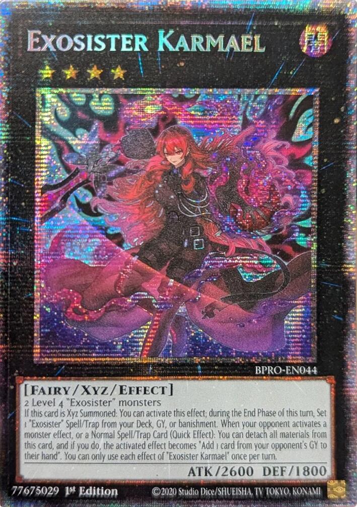 Exosister Karmael (Starlight Rare) [BPRO-EN044] Starlight Rare | Black Swamp Games