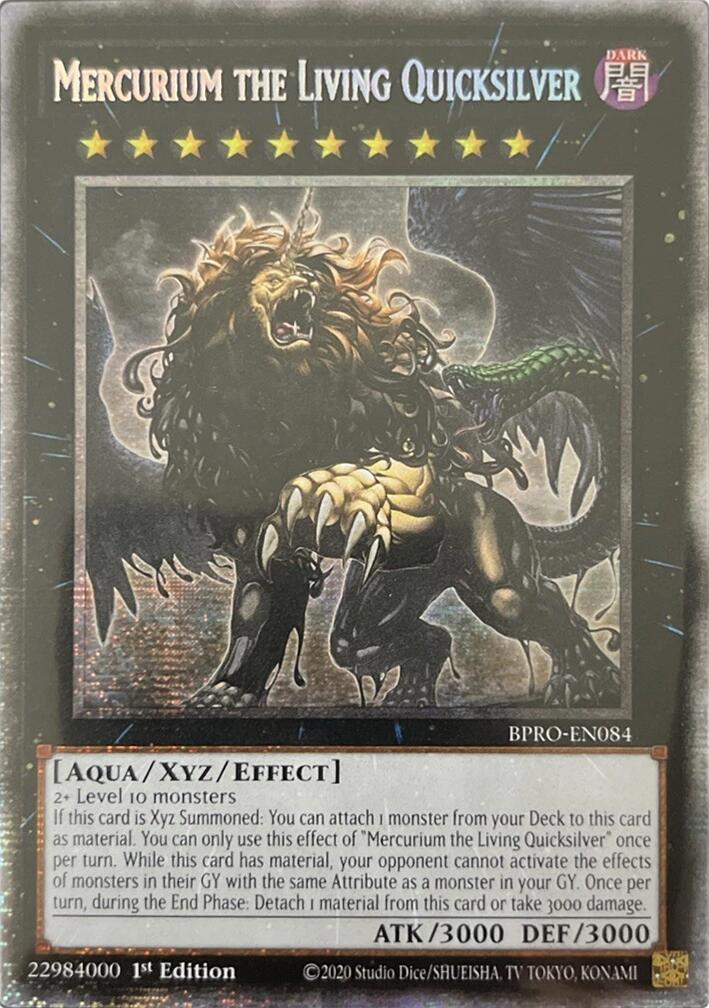 Mercurium the Living Quicksilver (Starlight Rare) [BPRO-EN084] Starlight Rare | Black Swamp Games