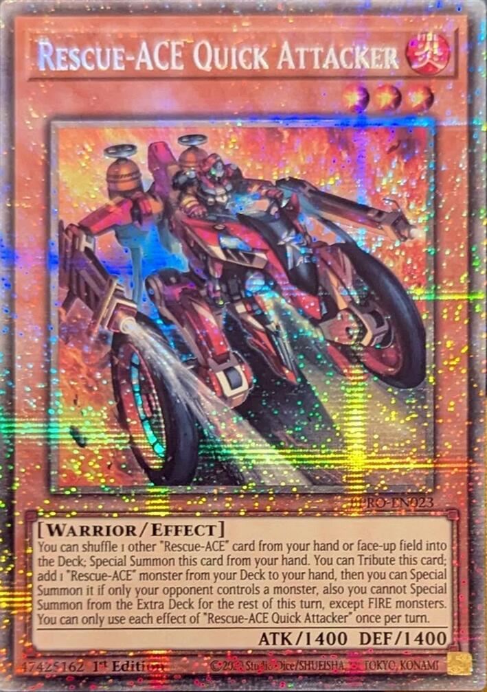 Rescue-ACE Quick Attacker (Starlight Rare) [BPRO-EN023] Starlight Rare | Black Swamp Games