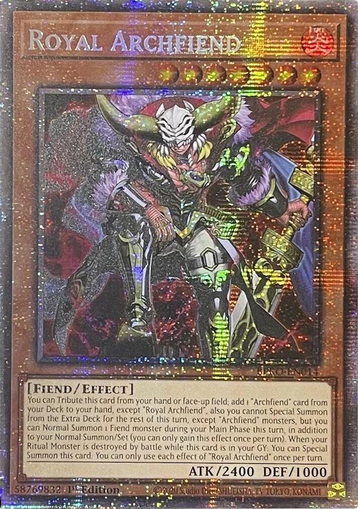 Royal Archfiend (Starlight Rare) [BPRO-EN014] Starlight Rare | Black Swamp Games