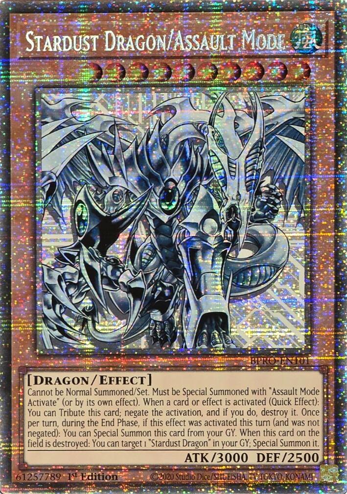 Stardust Dragon/Assault Mode [BPRO-EN101] Starlight Rare | Black Swamp Games