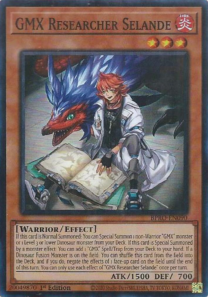 GMX Researcher Selande [BPRO-EN090] Super Rare | Black Swamp Games