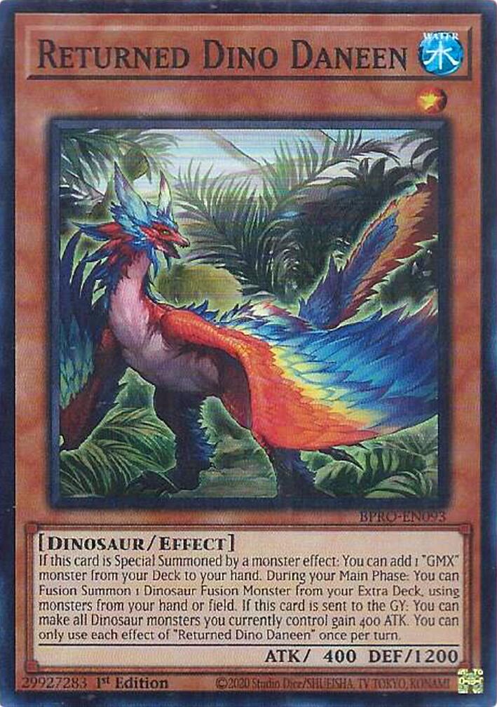 Returned Dino Daneen [BPRO-EN093] Super Rare | Black Swamp Games