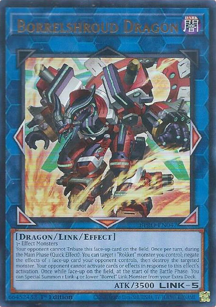Borrelshroud Dragon [BPRO-EN047] Ultra Rare | Black Swamp Games