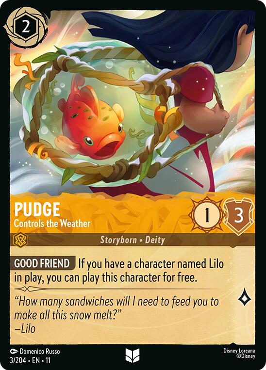 Pudge - Controls the Weather (3/204) [Winterspell] | Black Swamp Games