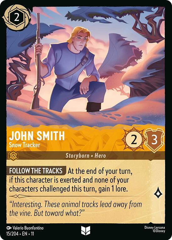 John Smith - Snow Tracker (15/204) [Winterspell] | Black Swamp Games