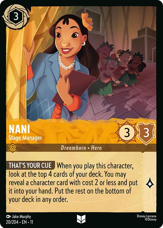 Nani - Stage Manager (20/204) [Winterspell] | Black Swamp Games