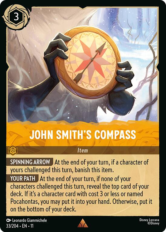 John Smith's Compass (33/204) [Winterspell] | Black Swamp Games