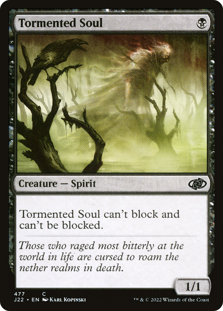 Tormented Soul [Jumpstart 2022] | Black Swamp Games