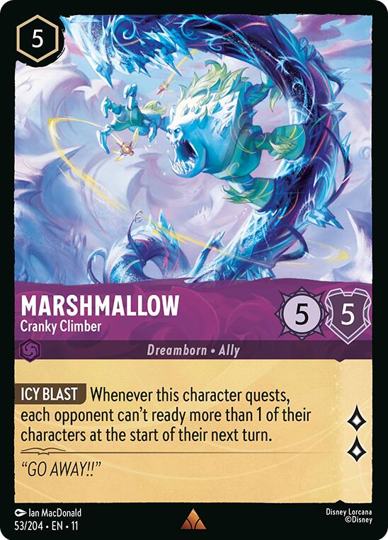 Marshmallow - Cranky Climber (53/204) [Winterspell] | Black Swamp Games