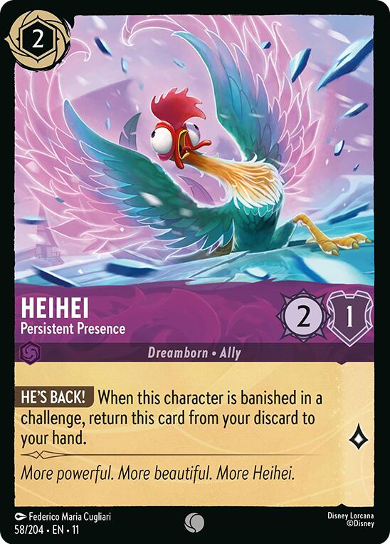 HeiHei - Persistent Presence (58/204) [Winterspell] | Black Swamp Games