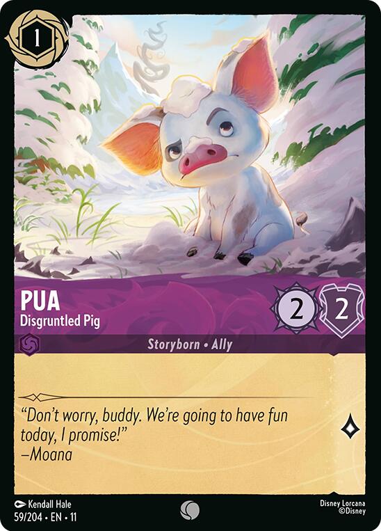 Pua - Disgruntled Pig (59/204) [Winterspell] | Black Swamp Games