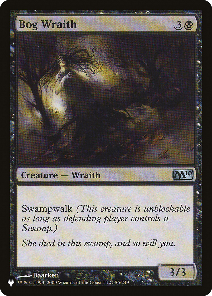 Bog Wraith [The List] | Black Swamp Games