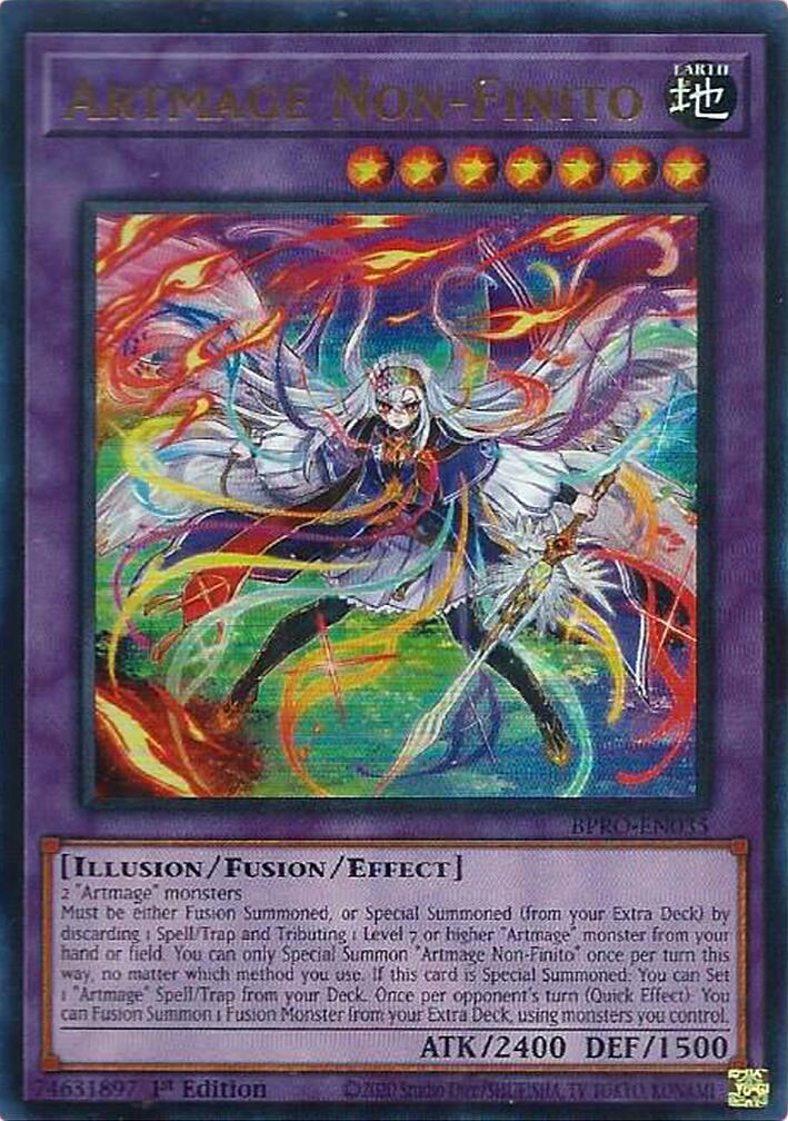 Artmage Non-Finito [BPRO-EN035] Ultra Rare | Black Swamp Games