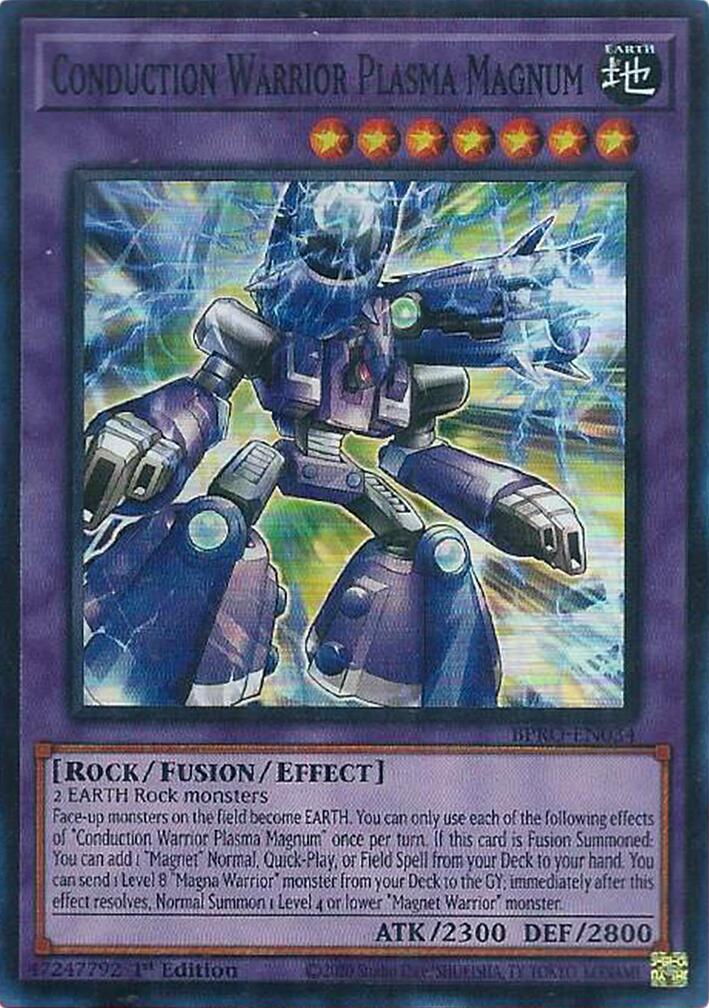 Conduction Warrior Plasma Magnum [BPRO-EN034] Super Rare | Black Swamp Games