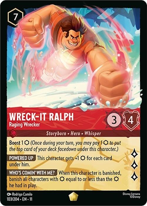 Wreck-It Ralph - Raging Wrecker (103/204) [Winterspell] | Black Swamp Games