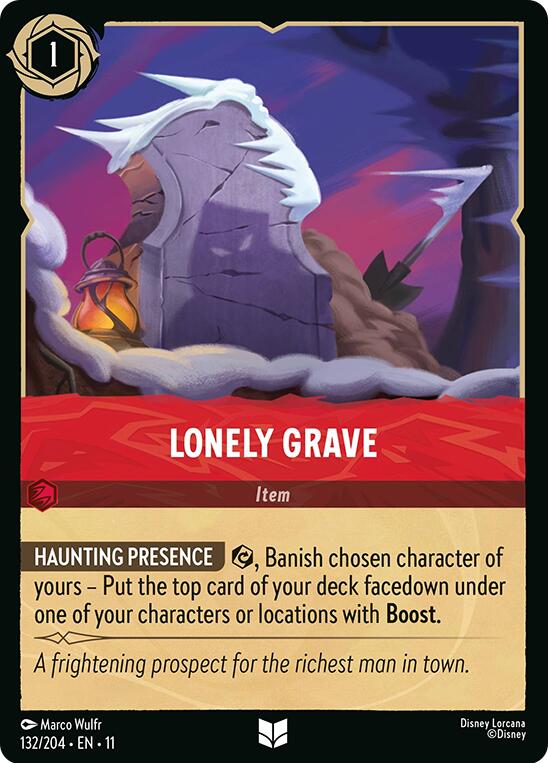 Lonely Grave (132/204) [Winterspell] | Black Swamp Games
