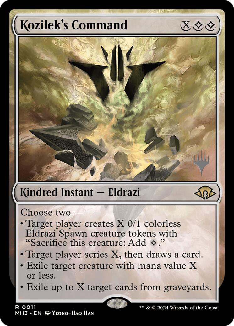 Kozilek's Command [Lorwyn Eclipsed Promos] | Black Swamp Games