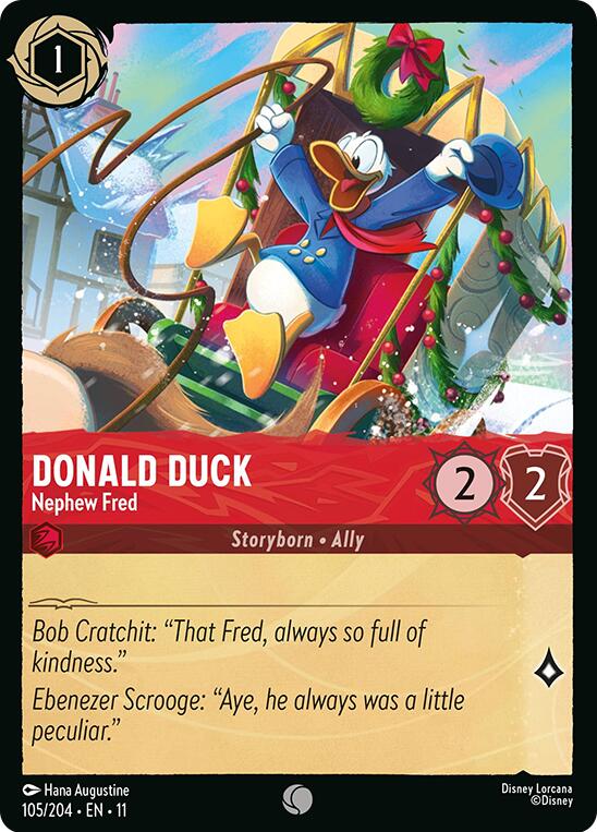 Donald Duck - Nephew Fred (105/204) [Winterspell] | Black Swamp Games