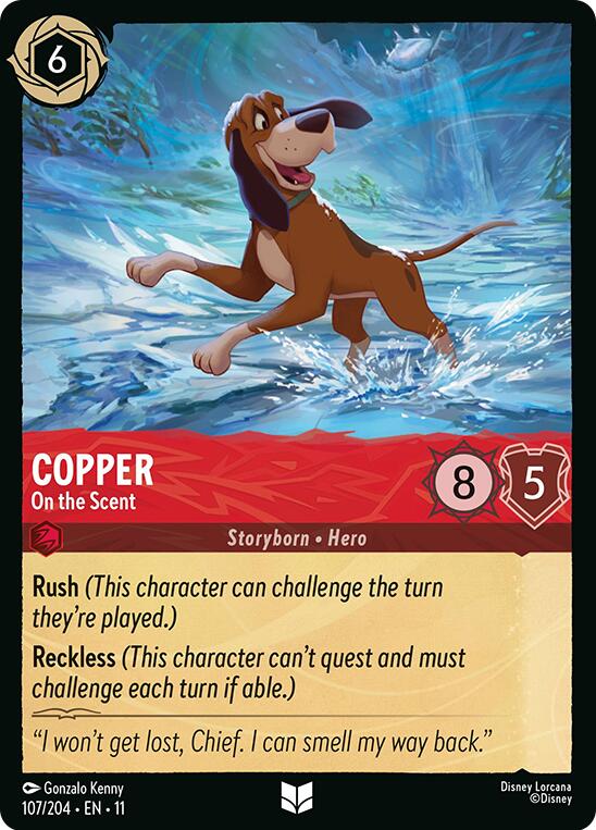 Copper - On the Scent (107/204) [Winterspell] | Black Swamp Games