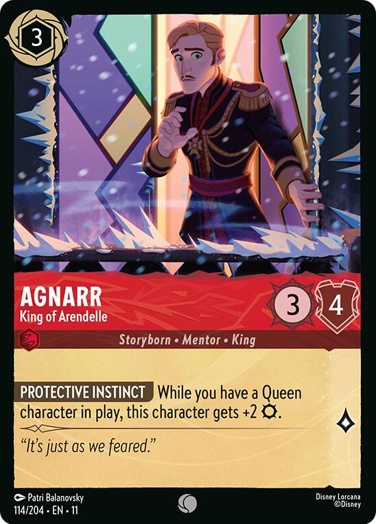 Agnarr - King of Arendelle (114/204) [Winterspell] | Black Swamp Games